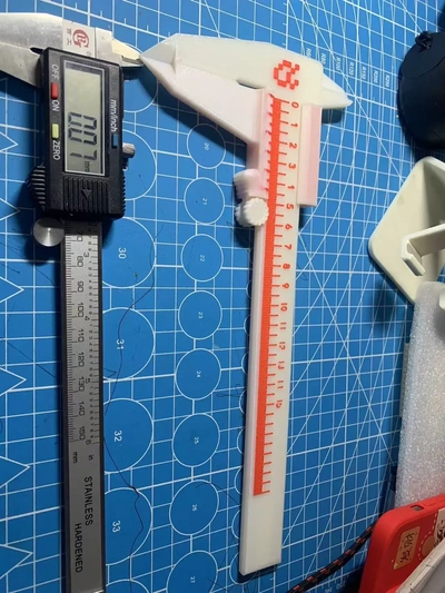 vernier calibrador 3d modelos descargar crealidad nube 3d print model - Mito3D