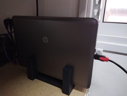 vertical laptop stand Gadgets & Electronics 3d print model - Mito3D