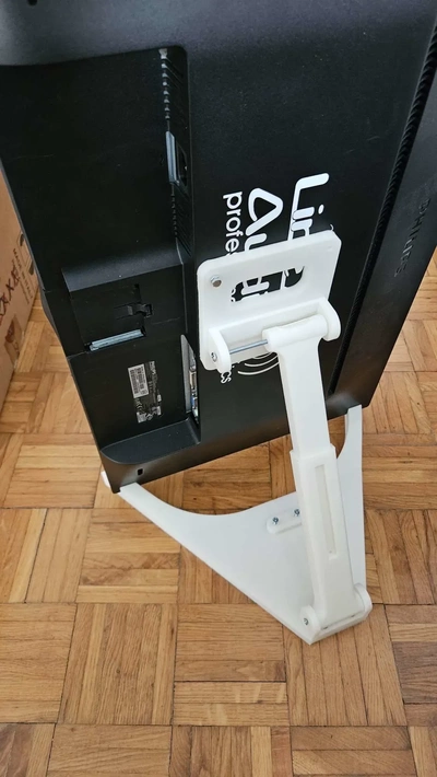 verticale moniteur monter 3d modèles télécharger créalité nuage 3d print model - Mito3D