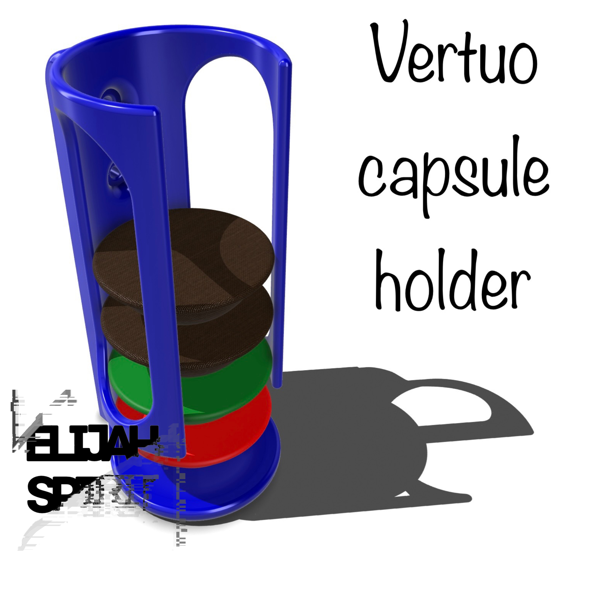 vertuo nespresso pod holder Others  3D print model - Mito3D