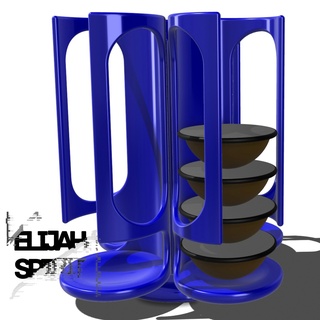 vertuo nespresso rotante capsula Torre domestico 3d print model - Mito3D