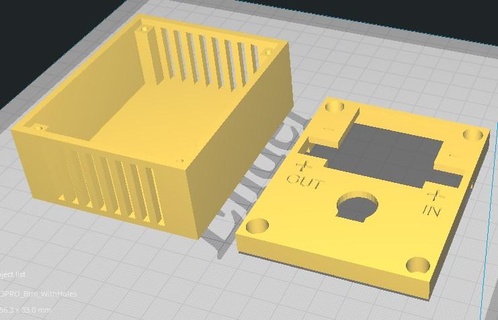 vhm 100 Voltaj regülatör kasa araçlar 3d print model - Mito3D