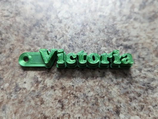 victoria keychain 3d models download creality cloud 3d print model - Mito3D