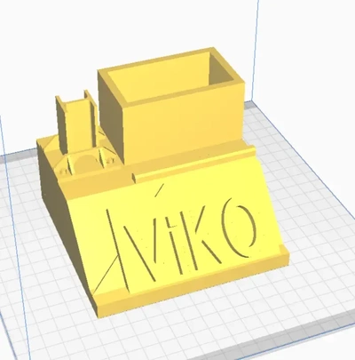 viko dolma kalem kulp destek 3d modeller indir creality bulut 3d print model - Mito3D