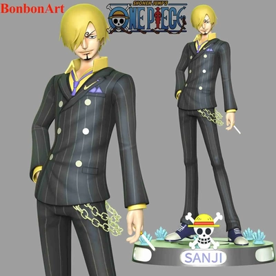 vinsmoke sanji - one piece 3d models download creality cloud 3d print model - Mito3D