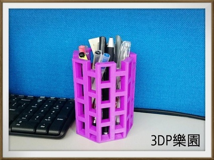 menekşe dolma kalem konteyner Eğitim 3d print model - Mito3D
