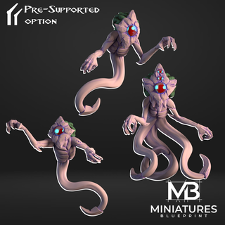 vazio fantasmas monstros 3d print model - Mito3D