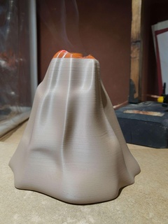 volcan moustique répulsif repoussant moustiques Ménage 3d print model - Mito3D
