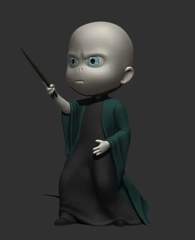 voldemort 3d modelos descargar crealidad nube 3d print model - Mito3D