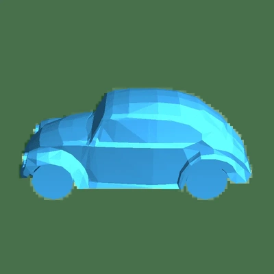 volkswagen beetle 3d models download creality cloud 3d print model - Mito3D