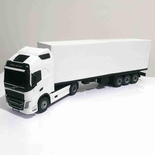 volvo truck car transport trailer 3d models download creality cloud Trucks 3d print model - Mito3D