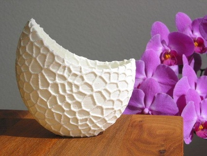 voronoi flower pot Nature & Plants 3d print model - Mito3D