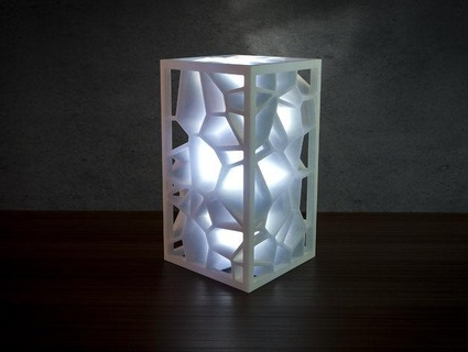 voronoi lampada 3d Modelli Scarica creality nube domestico 3d print model - Mito3D