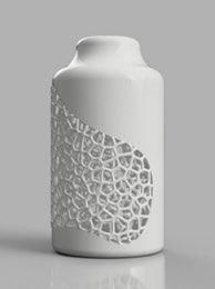 voronoi vaso 1 domestico 3d print model - Mito3D