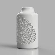 voronoi vase 2 Ménage 3d print model - Mito3D