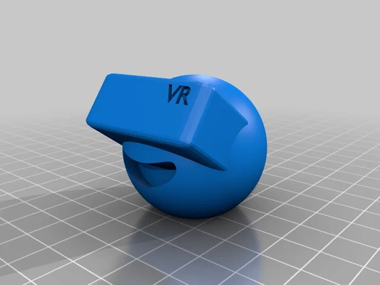 vr emoji 3d modelle download realität wolke 3d print model - Mito3D