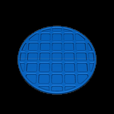 waffel 3d modelle download realität wolke 3d print model - Mito3D