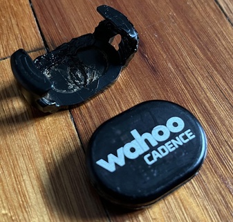 wahoo cadenza sensor piede montare sport attrezzature 3d print model - Mito3D