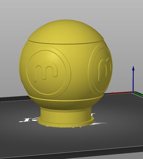 yürümek io logo Noel süs diğerleri 3d print model - Mito3D