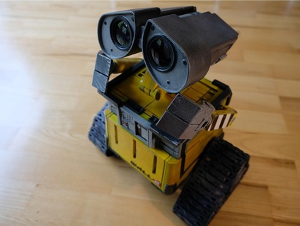 wall robot juguetes juegos 3d print model - Mito3D