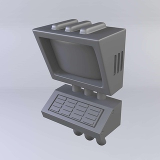 wall mount console brinquedos jogos 3d print model - Mito3D