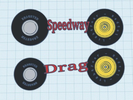 wall art speedway drag racing Others 3d print model - Mito3D
