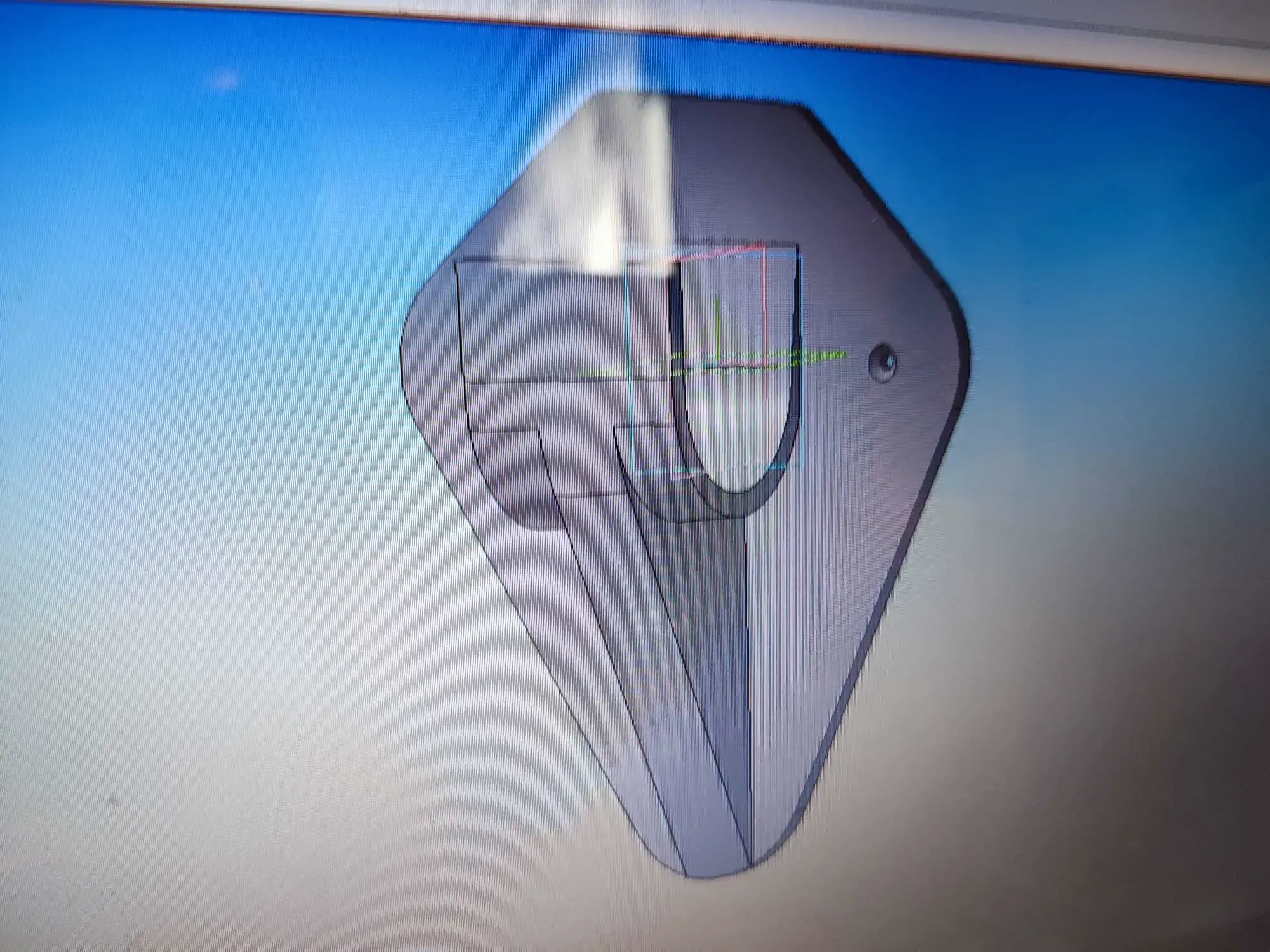 duvar binmek kulp destek barlar dia 56mm 3d modeller indir creality bulut 3D print model - Mito3D