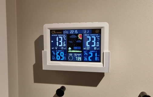 wall mount weather station Accessories 3d print model - Mito3D