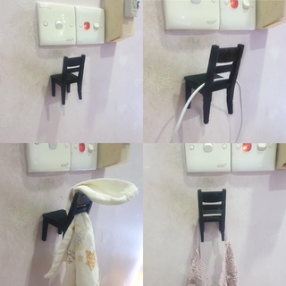 wall mounted hanger chair Home Decor 3d print model - Mito3D