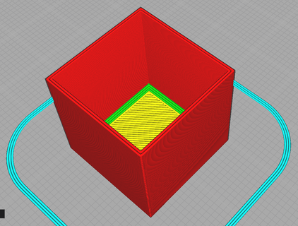 parede teste impressora partes acessórios 3d print model - Mito3D