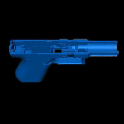 walther p99 3d models download creality cloud 3d print model - Mito3D