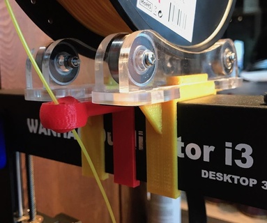 wanhao i3 filament guider 3d print model - Mito3D