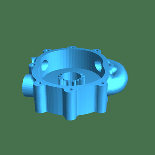 wankel motor veículo partes 3d print model - Mito3D