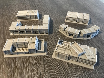 martelo guerra 30k 40k terreno caixotes paletes defesas oficina Ferramentas 3d print model - Mito3D