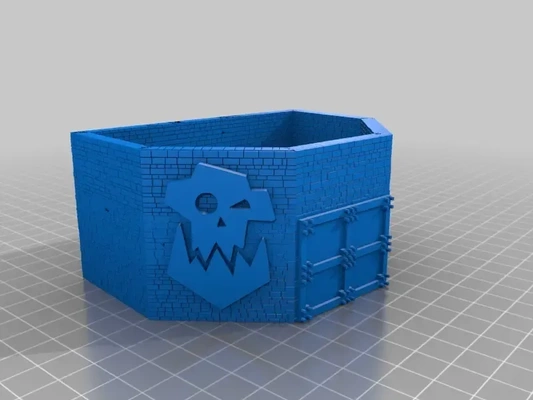 warhammer ork bunker 3 3d modelli scarica creality nube 3d print model - Mito3D