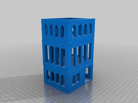 warhammer tower 3d models download creality cloud 3d print model - Mito3D