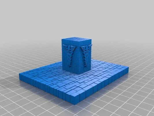 warhammer tower floor 3d models download creality cloud 3d print model - Mito3D