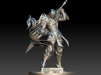 warrior Characters 3d print model - Mito3D