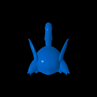 wartortle Fictional Characters 3d print model - Mito3D