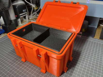 l'eau résistant poussière preuve utilitaire boîte accessoires 3d print model - Mito3D