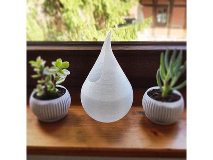 watering waterdrop Nature & Plants 3d print model - Mito3D