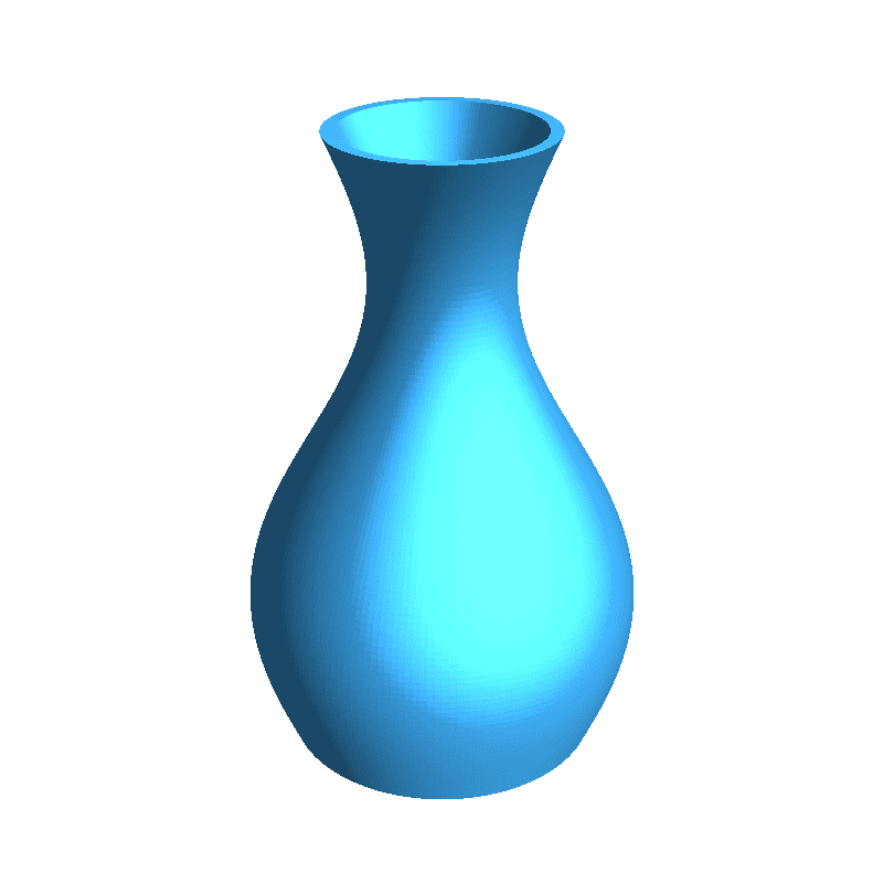 wave vase Home Decor 3D print model - Mito3D