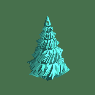 árvore Natal casa decoração 3d print model - Mito3D