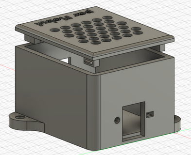 wemos-tic esp8266 tiny pins Circuit Board 3d print model - Mito3D