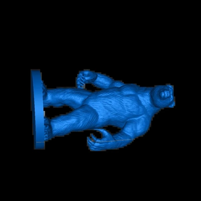 hombre oso 3d modelos descargar crealidad nube 3d print model - Mito3D