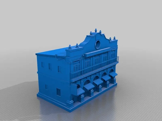 occidental salón terreno 3d modelos descargar crealidad nube 3d print model - Mito3D