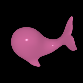 whale Animals 3d print model - Mito3D