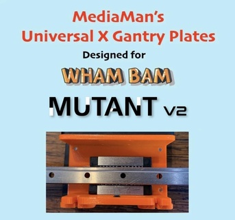 bam mutant universel portique assiettes 3d print model - Mito3D