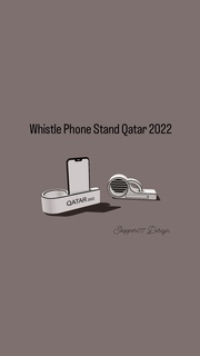 whistle phone stand Accessories  3d print model - Mito3D
