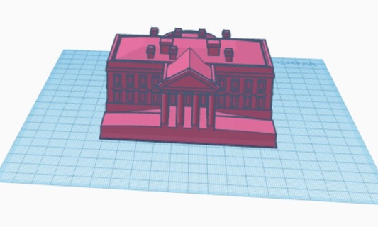 Beyaz Saray heykeller kültürel kalıntılar 3d print model - Mito3D